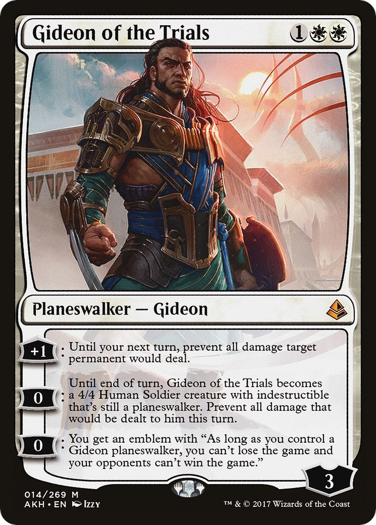Image for Gideon of the Trials (14) [Amonkhet] - Magic: The Gathering