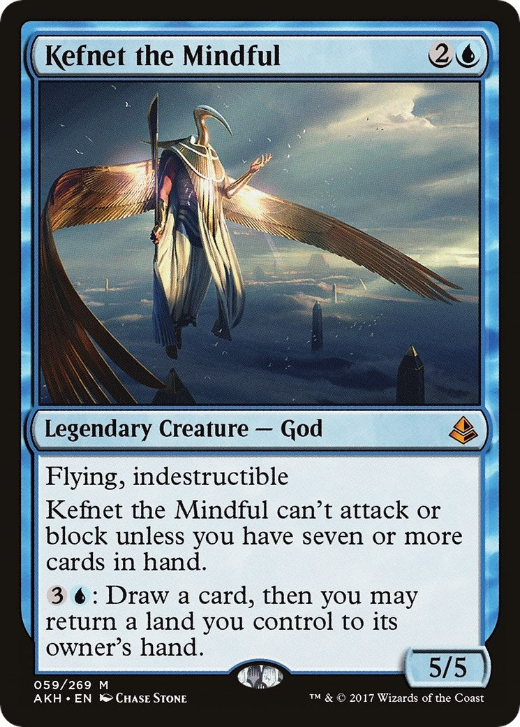 Image for Kefnet the Mindful (59) [Amonkhet] - Magic: The Gathering