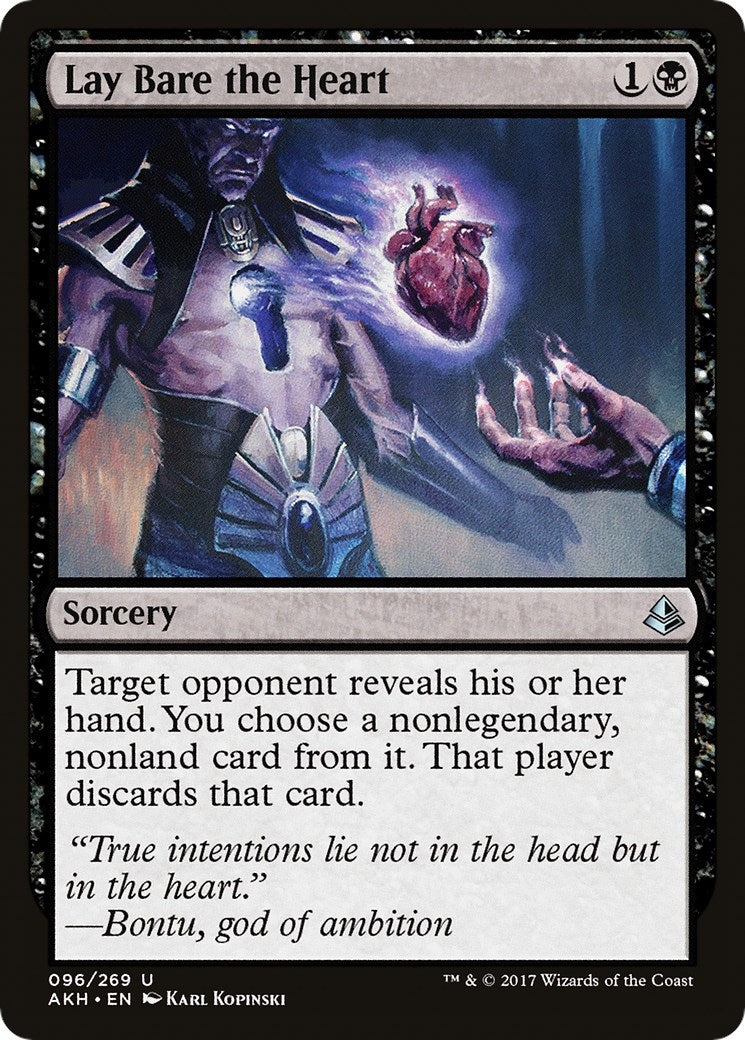 Image for Lay Bare the Heart (96) [Amonkhet] - Magic: The Gathering