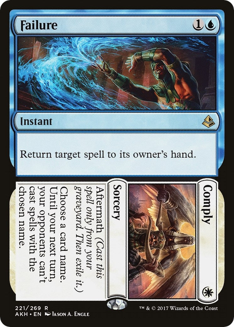 Image for Failure // Comply (221) [Amonkhet] - Magic: The Gathering