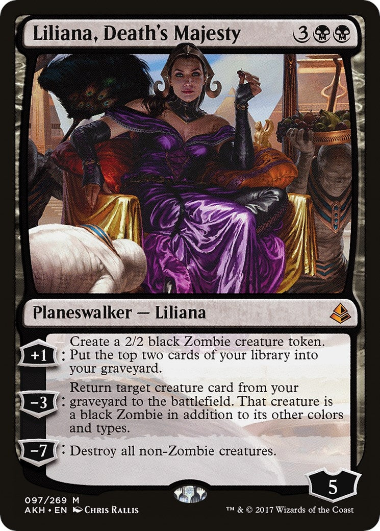 Image for Liliana, Death's Majesty (97) [Amonkhet] - Magic: The Gathering
