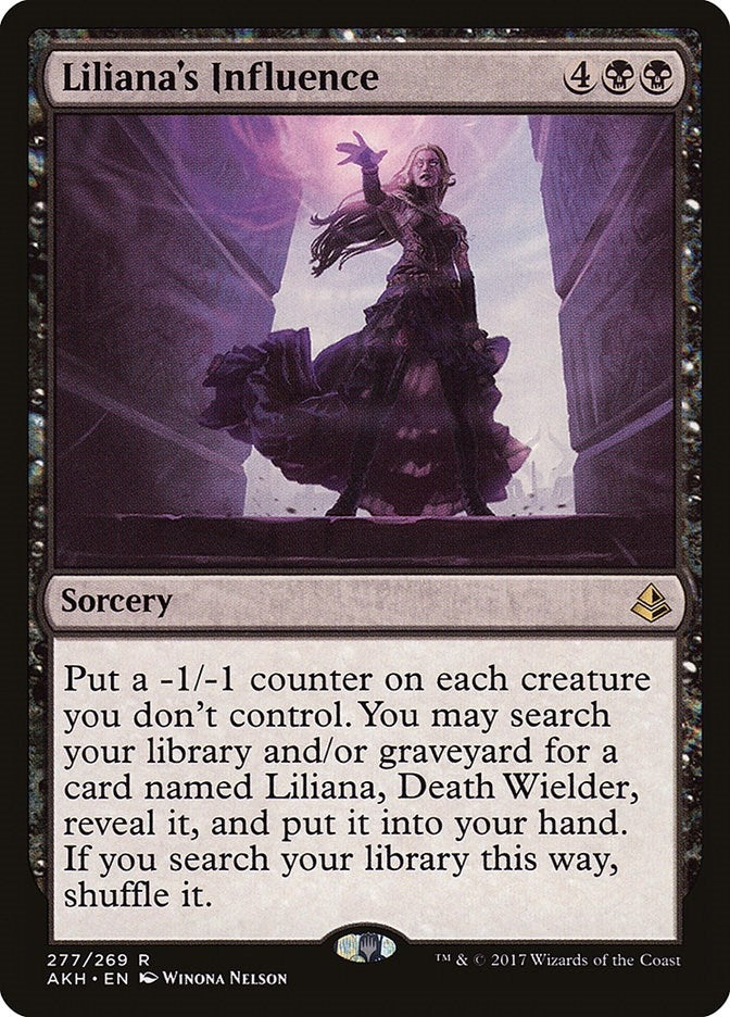 Image for Liliana's Influence (277) [Amonkhet] - Magic: The Gathering