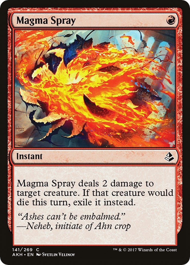 Image for Magma Spray (141) [Amonkhet] - Magic: The Gathering