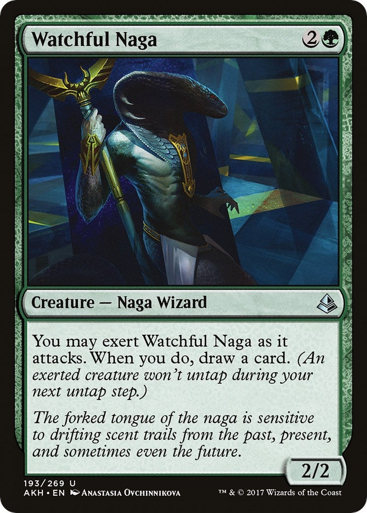 Image for Watchful Naga (193) [Amonkhet] - Magic: The Gathering