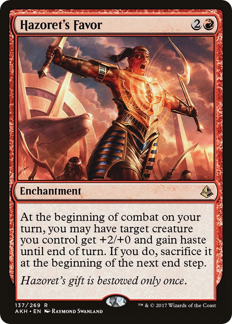 Image for Hazoret's Favor (137) [Amonkhet] - Magic: The Gathering