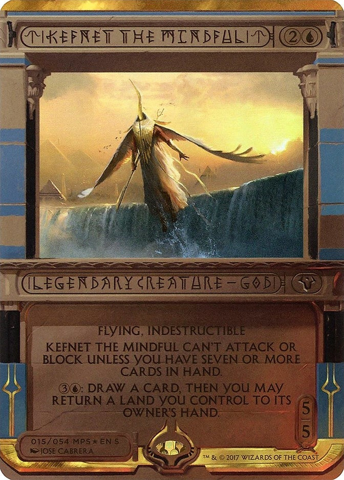 Image for Kefnet the Mindful (15) [Masterpiece Series: Amonkhet Invocations] - Magic: The Gathering