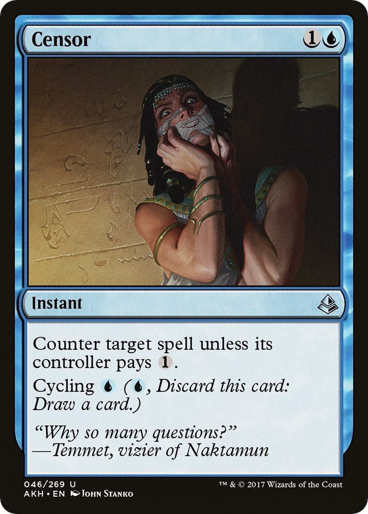 Image for Censor (46) [Amonkhet] - Magic: The Gathering