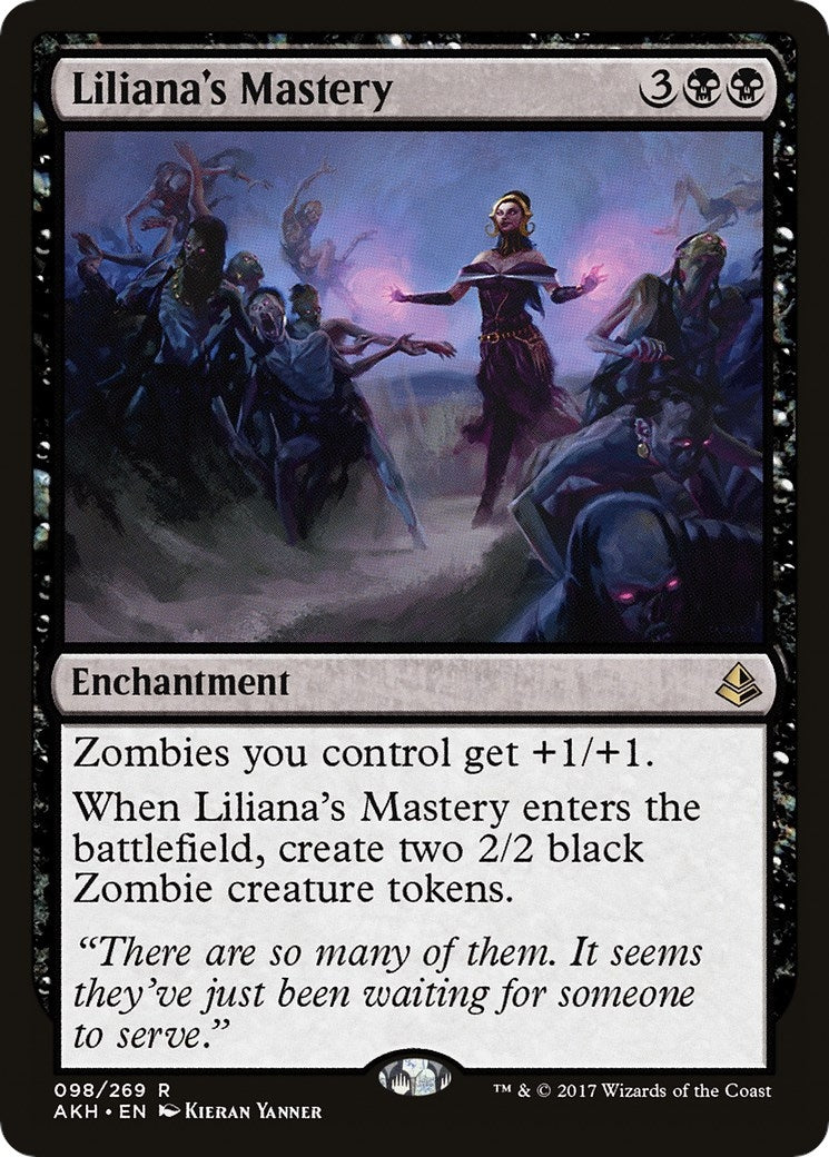 Image for Liliana's Mastery (98) [Amonkhet] - Magic: The Gathering