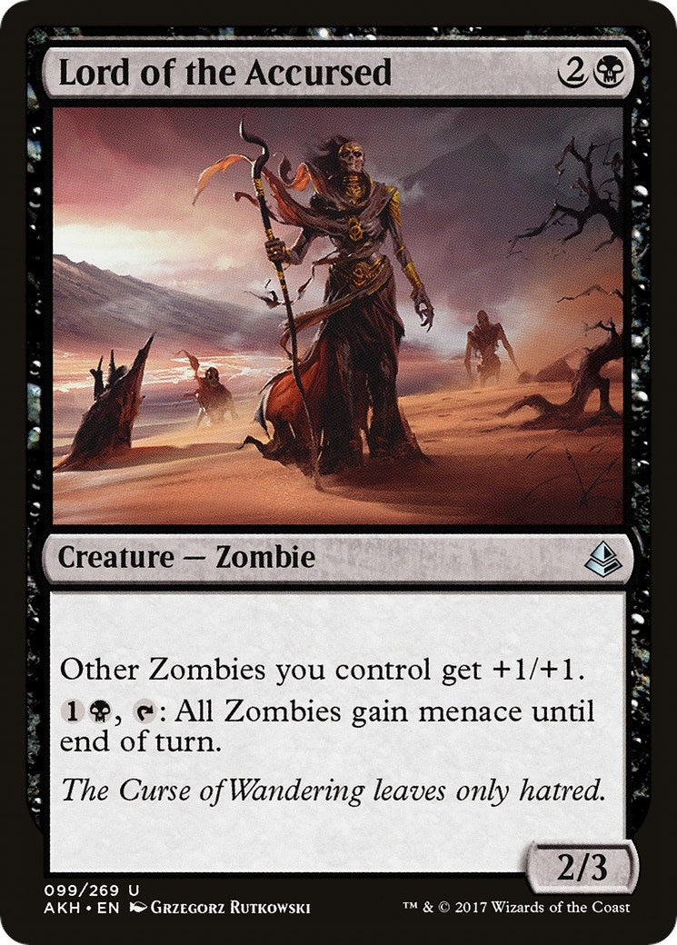 Image for Lord of the Accursed (99) [Amonkhet] - Magic: The Gathering