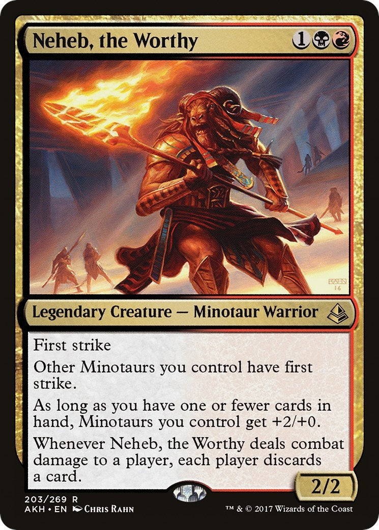 Image for Neheb, the Worthy (203) [Amonkhet] - Magic: The Gathering