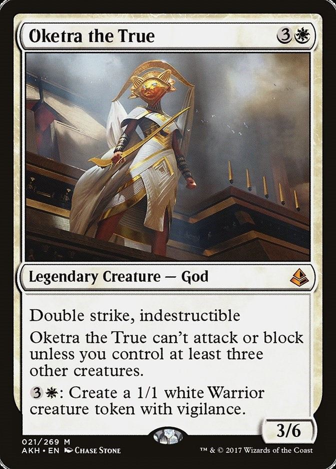 Image for Oketra the True (21) [Amonkhet] - Magic: The Gathering