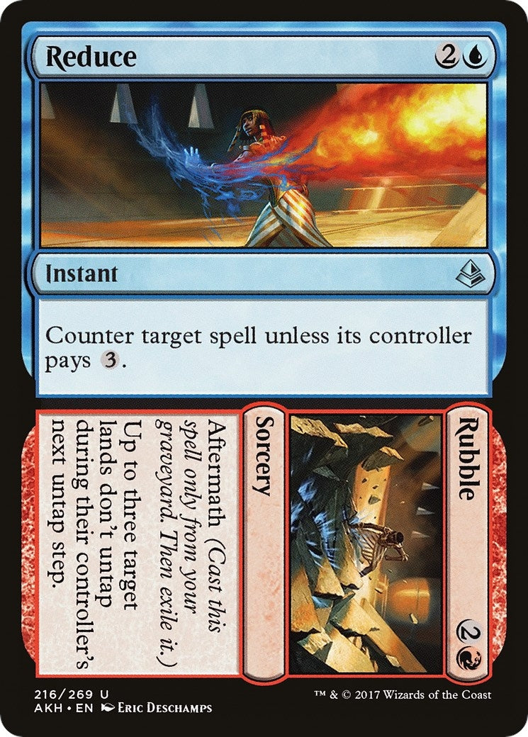 Image for Reduce // Rubble (216) [Amonkhet] - Magic: The Gathering
