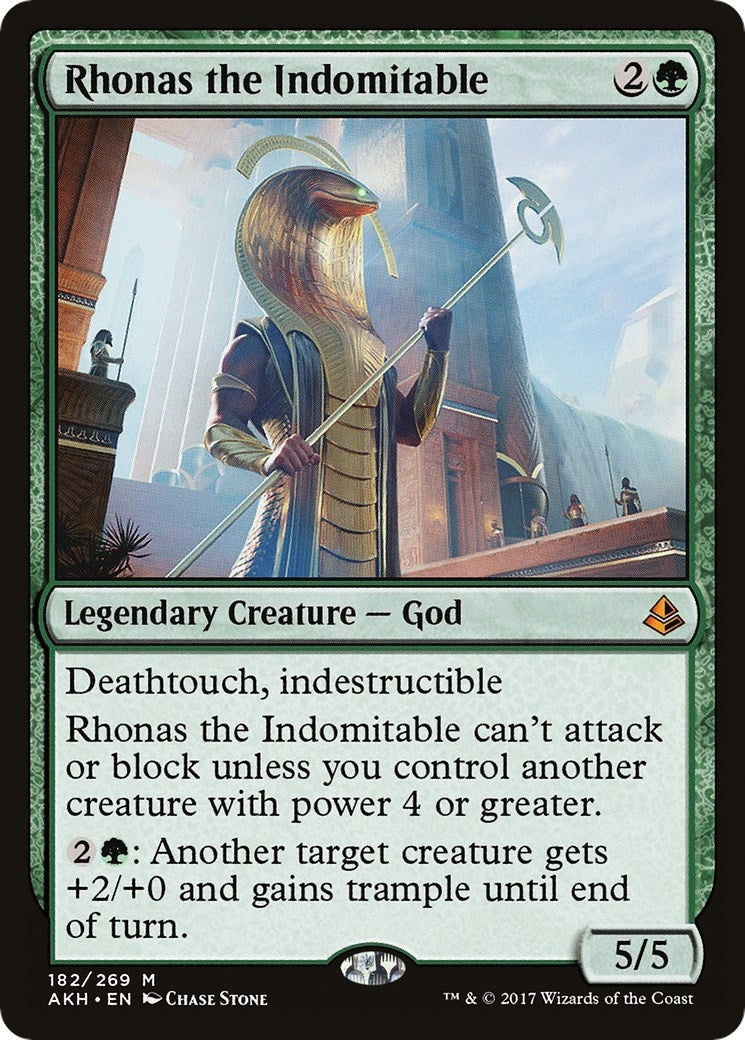 Image for Rhonas the Indomitable (182) [Amonkhet] - Magic: The Gathering