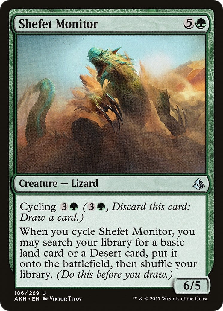 Image for Shefet Monitor (186) [Amonkhet] - Magic: The Gathering