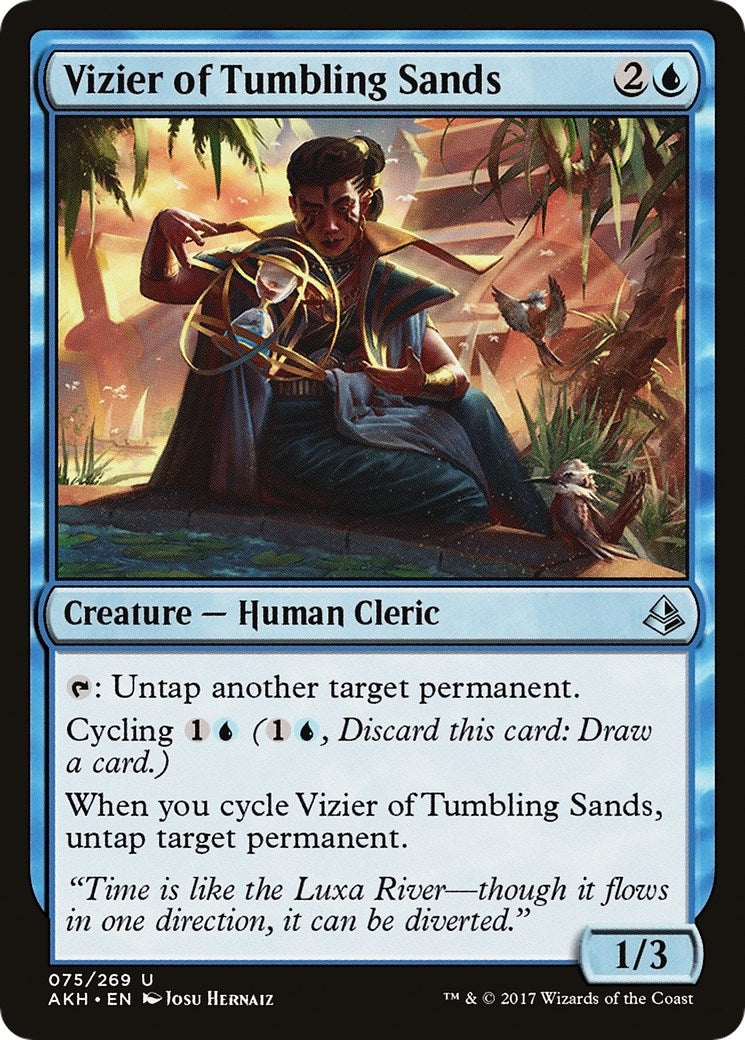 Image for Vizier of Tumbling Sands (75) [Amonkhet] - Magic: The Gathering
