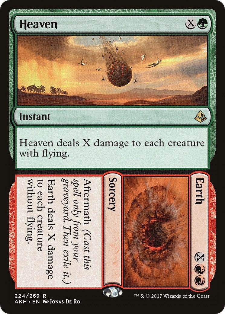 Image for Heaven // Earth (224) [Amonkhet] - Magic: The Gathering