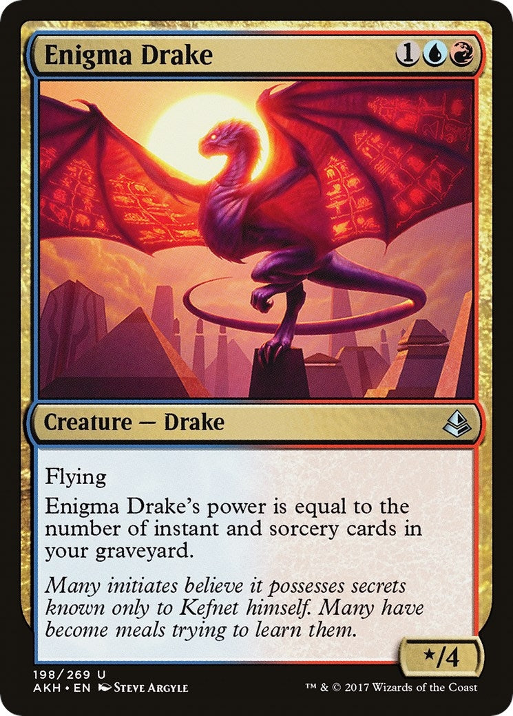 Image for Enigma Drake (198) [Amonkhet] - Magic: The Gathering