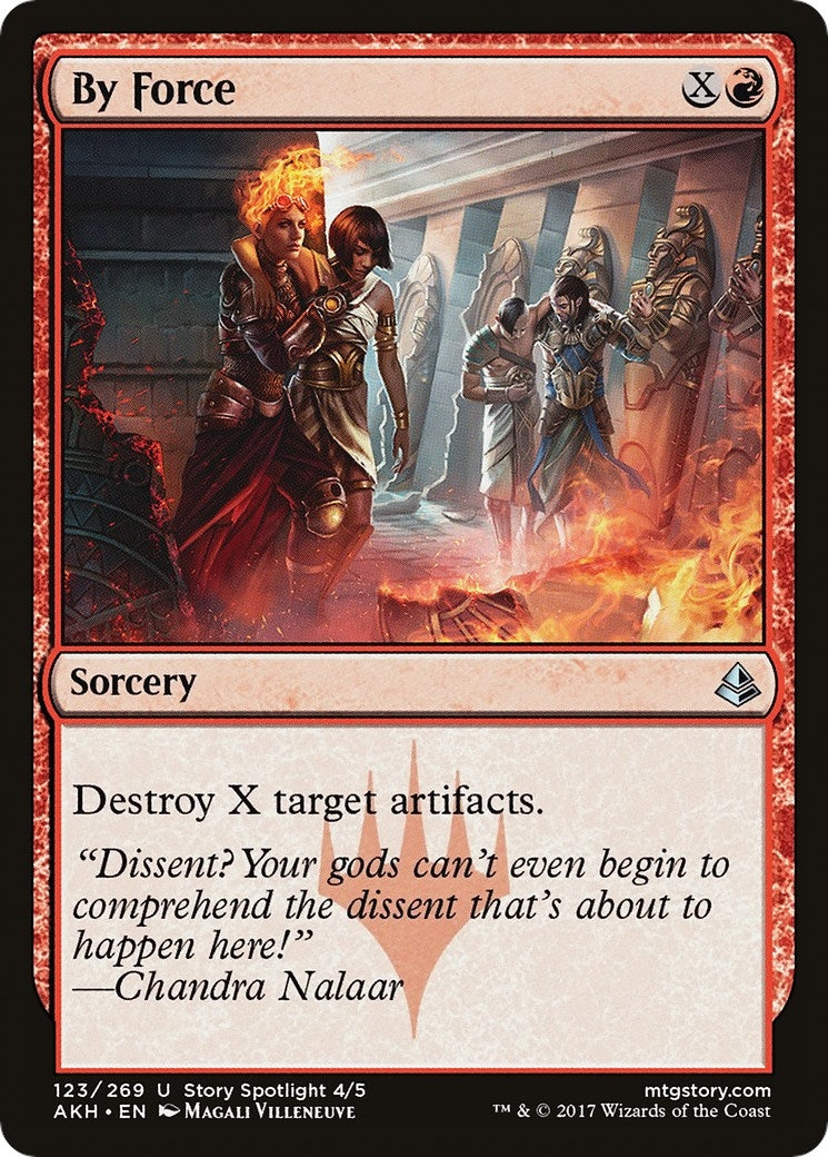 Image for By Force (123) [Amonkhet] - Magic: The Gathering