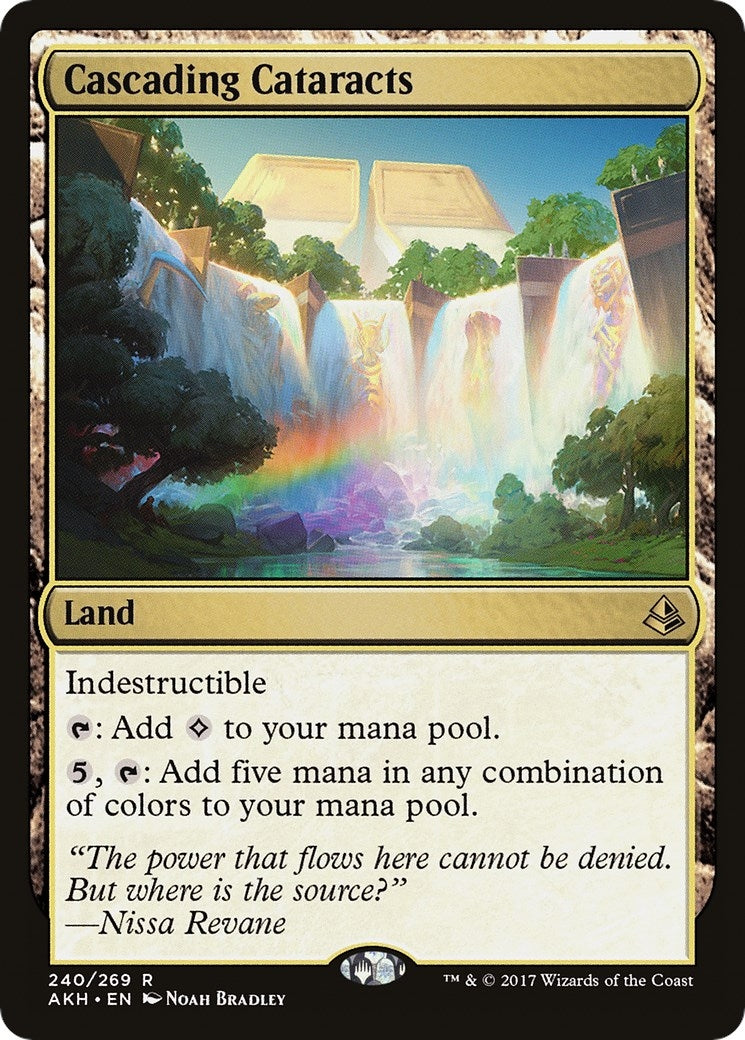 Image for Cascading Cataracts (240) [Amonkhet] - Magic: The Gathering