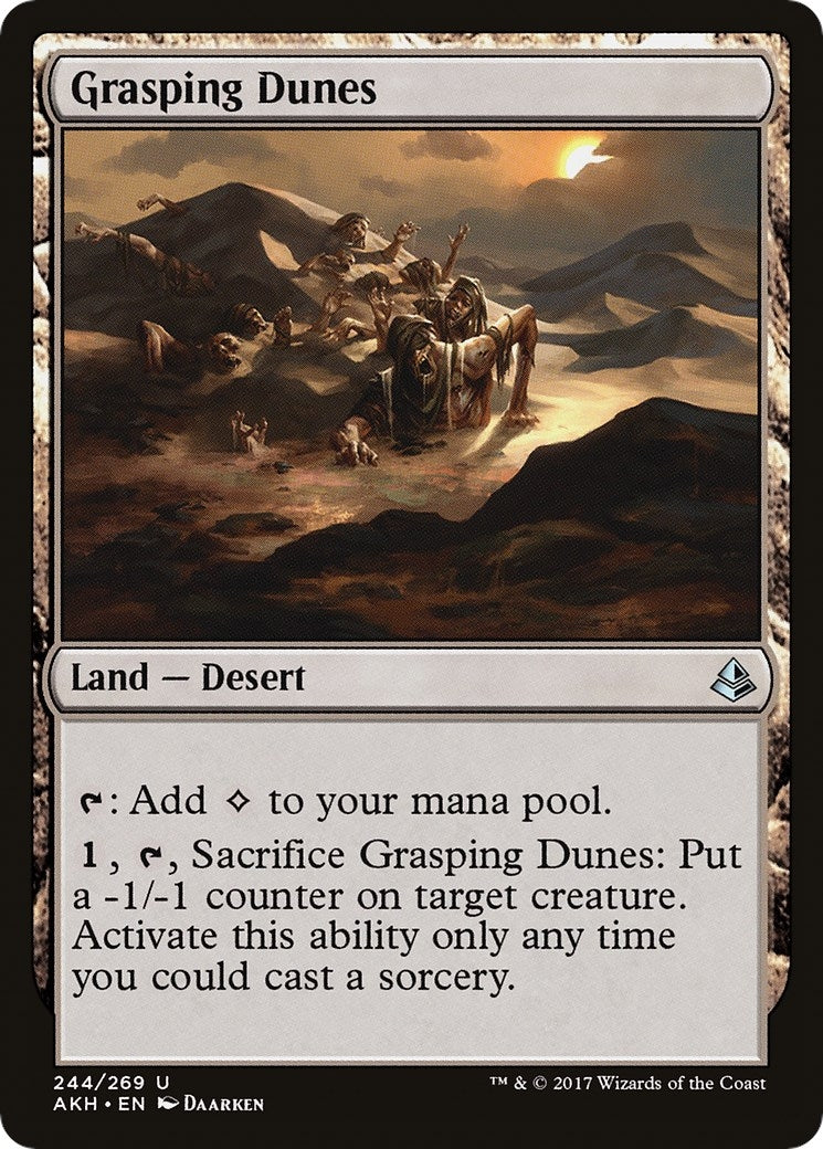 Image for Grasping Dunes (244) [Amonkhet] - Magic: The Gathering
