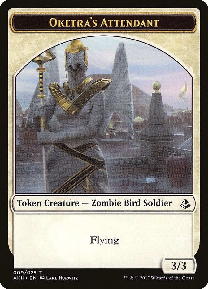 Image for Oketra's Attendant Token (9) [Amonkhet] - Magic: The Gathering