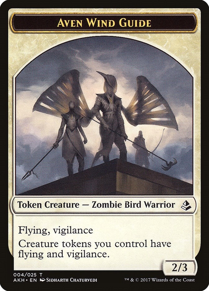 Image for Aven Wind Guide Token (4) [Amonkhet] - Magic: The Gathering