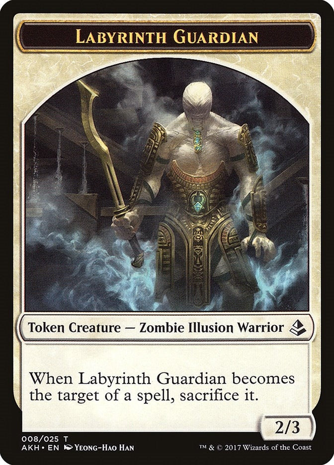Image for Labyrinth Guardian Token (8) [Amonkhet] - Magic: The Gathering