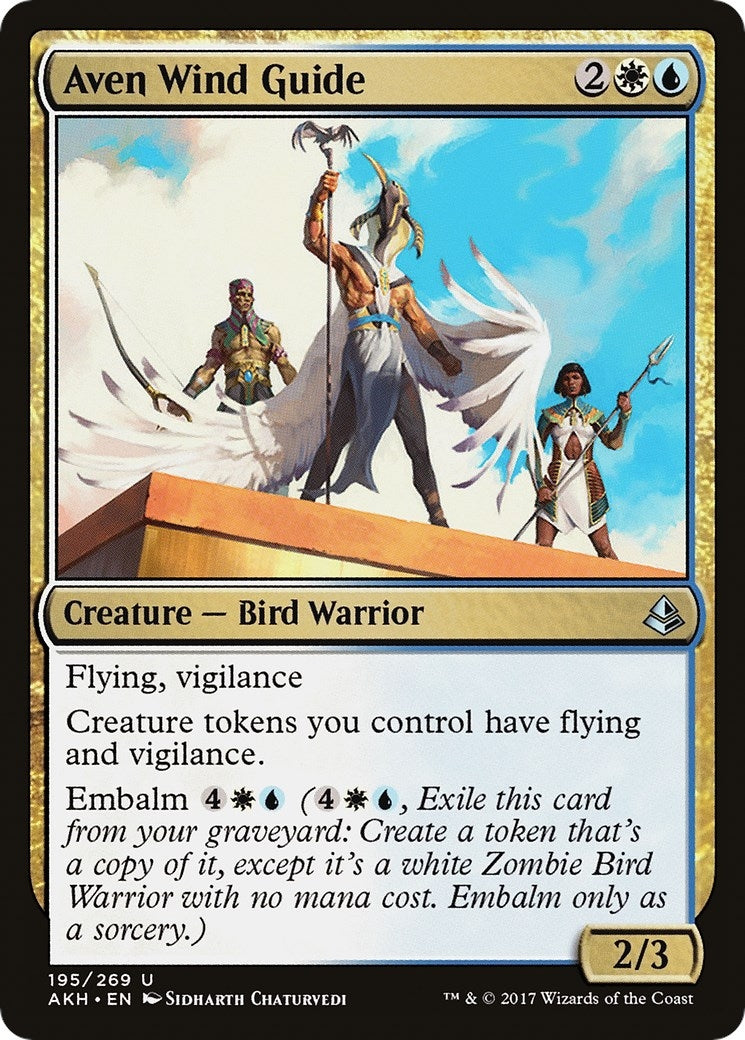 Image for Aven Wind Guide (195) [Amonkhet] - Magic: The Gathering