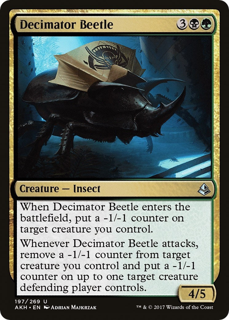 Image for Decimator Beetle (197) [Amonkhet] - Magic: The Gathering