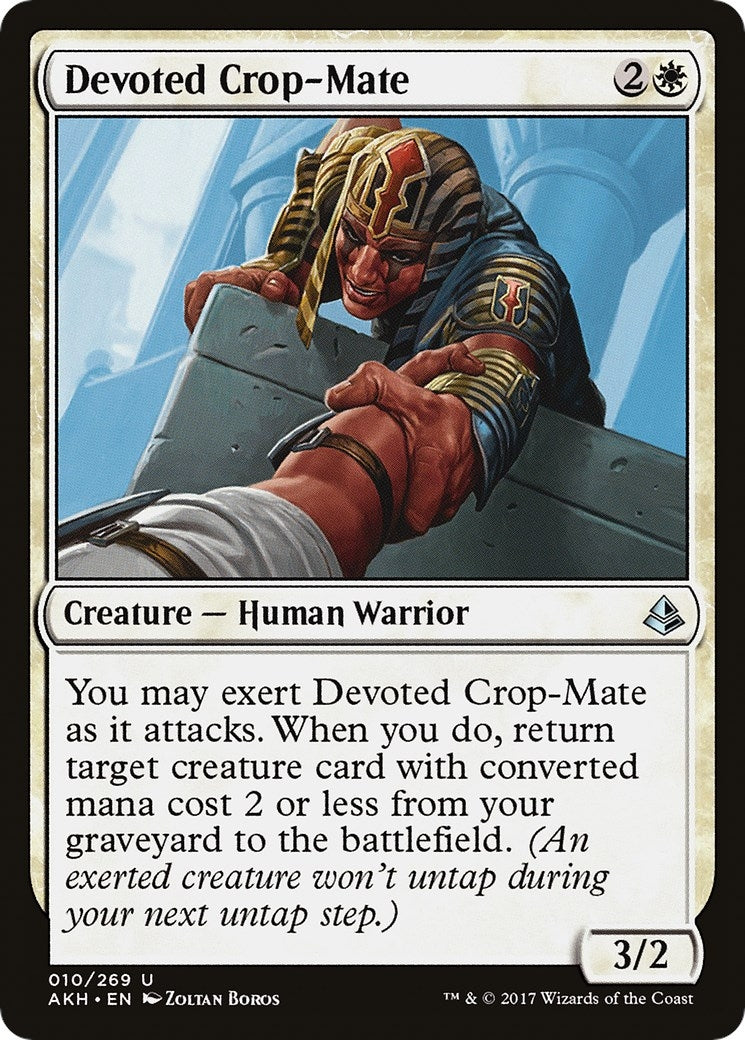 Image for Devoted Crop-Mate (10) [Amonkhet] - Magic: The Gathering