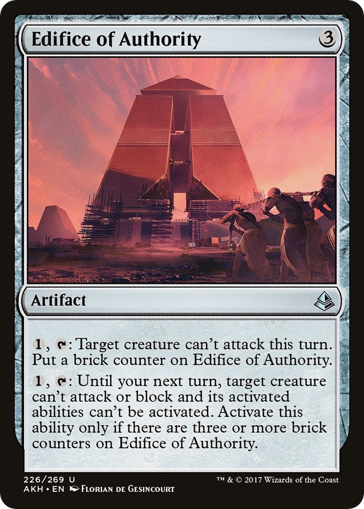 Image for Edifice of Authority (226) [Amonkhet] - Magic: The Gathering