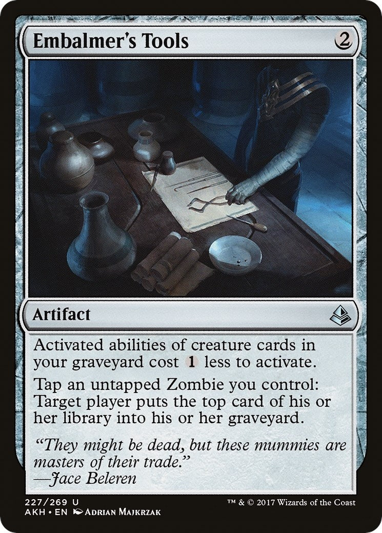 Image for Embalmer's Tools (227) [Amonkhet] - Magic: The Gathering
