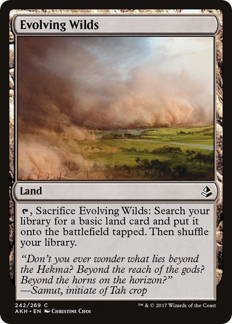 Image for Evolving Wilds (242) [Amonkhet] - Magic: The Gathering