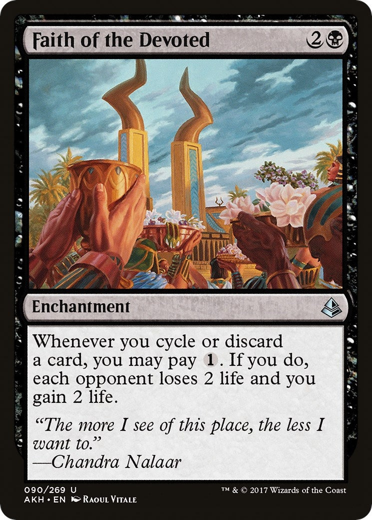 Image for Faith of the Devoted (90) [Amonkhet] - Magic: The Gathering