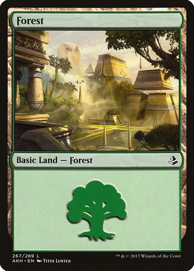 Image for Forest (267) (267) [Amonkhet] - Magic: The Gathering