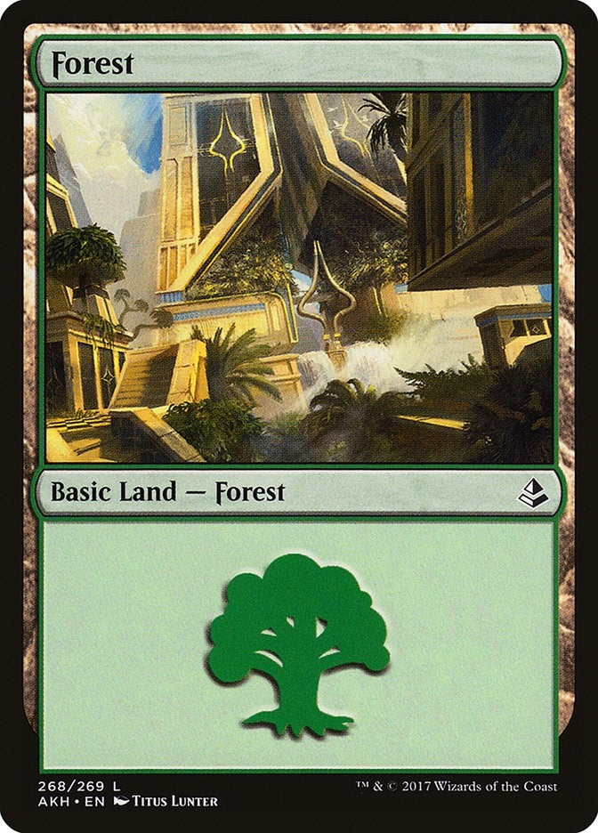 Image for Forest (268) (268) [Amonkhet] - Magic: The Gathering