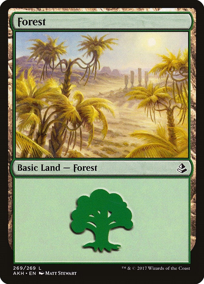 Image for Forest (269) (269) [Amonkhet] - Magic: The Gathering