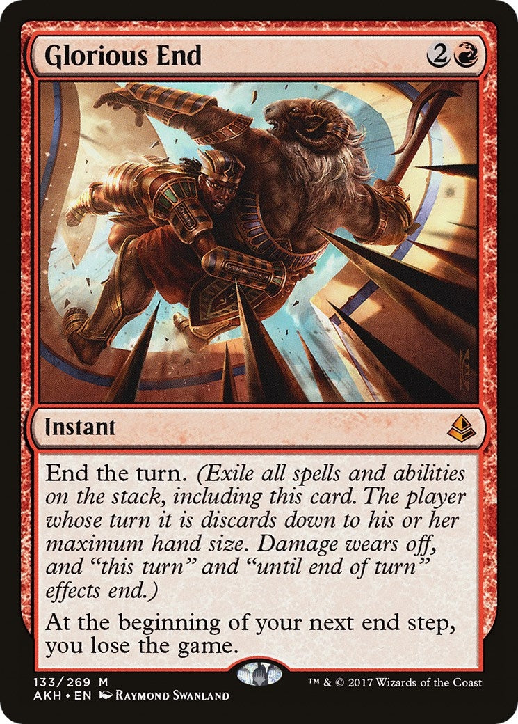 Image for Glorious End (133) [Amonkhet] - Magic: The Gathering