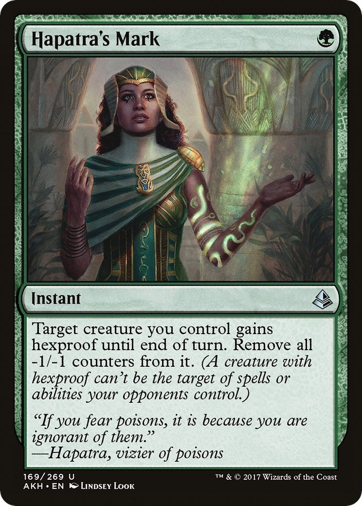Image for Hapatra's Mark (169) [Amonkhet] - Magic: The Gathering