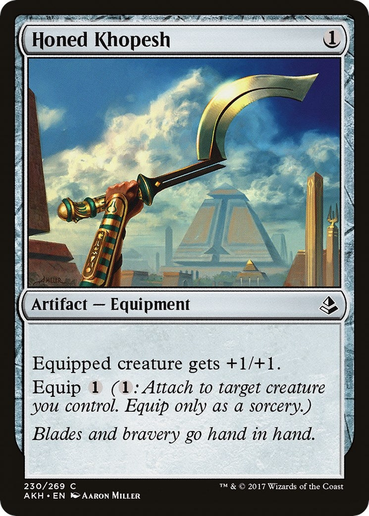Image for Honed Khopesh (230) [Amonkhet] - Magic: The Gathering