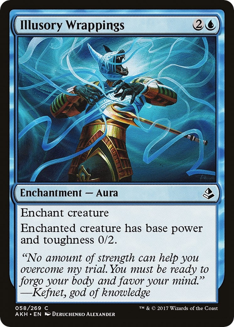 Image for Illusory Wrappings (58) [Amonkhet] - Magic: The Gathering