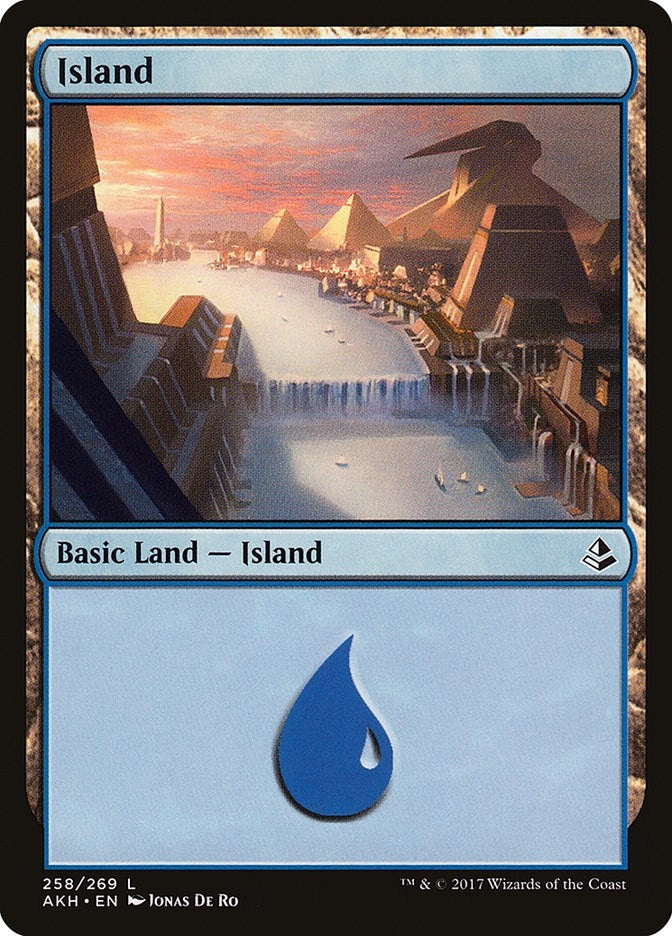 Image for Island (258) (258) [Amonkhet] - Magic: The Gathering