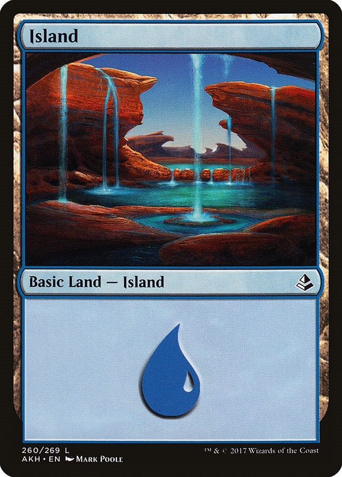 Image for Island (260) (260) [Amonkhet] - Magic: The Gathering