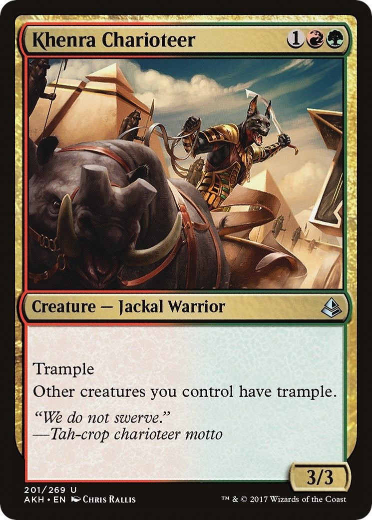 Image for Khenra Charioteer (201) [Amonkhet] - Magic: The Gathering