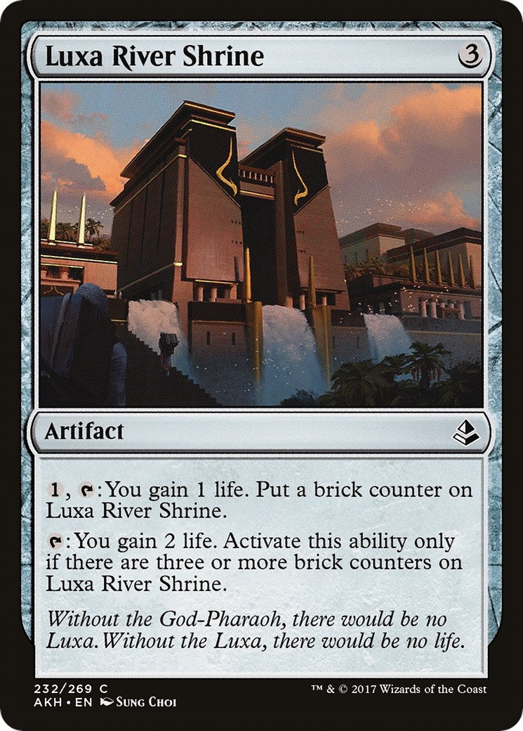 Image for Luxa River Shrine (232) [Amonkhet] - Magic: The Gathering