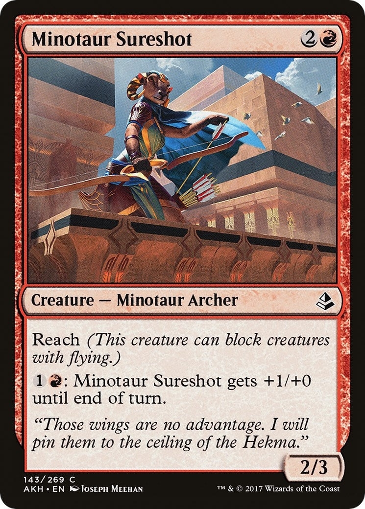 Image for Minotaur Sureshot (143) [Amonkhet] - Magic: The Gathering