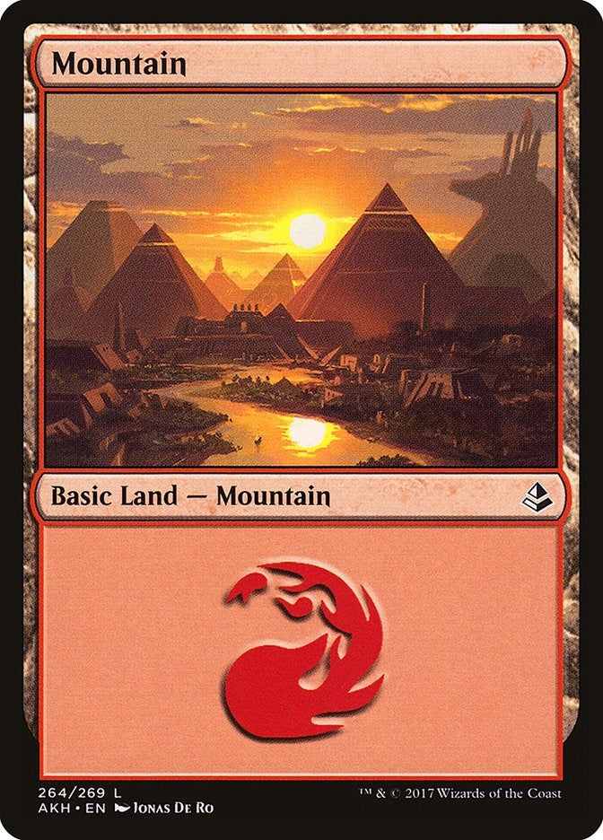 Image for Mountain (264) (264) [Amonkhet] - Magic: The Gathering