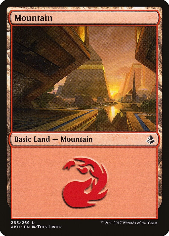 Image for Mountain (265) (265) [Amonkhet] - Magic: The Gathering