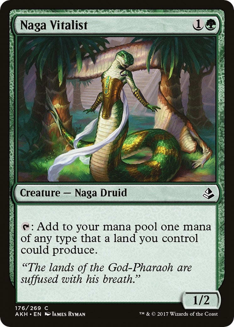 Image for Naga Vitalist (176) [Amonkhet] - Magic: The Gathering