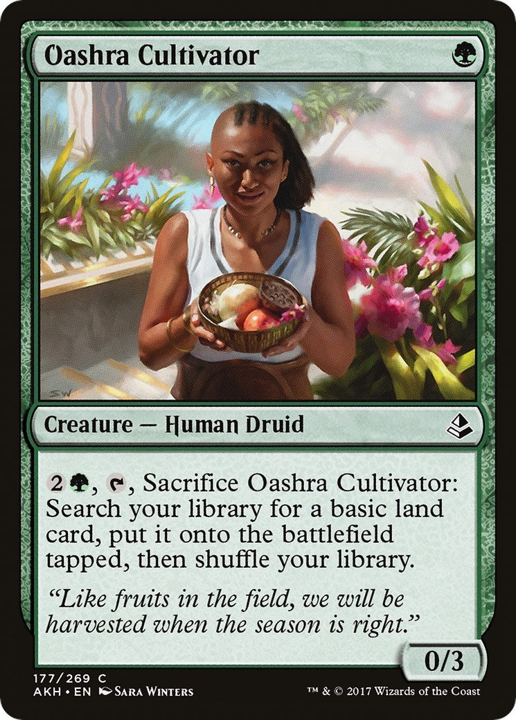Image for Oashra Cultivator (177) [Amonkhet] - Magic: The Gathering